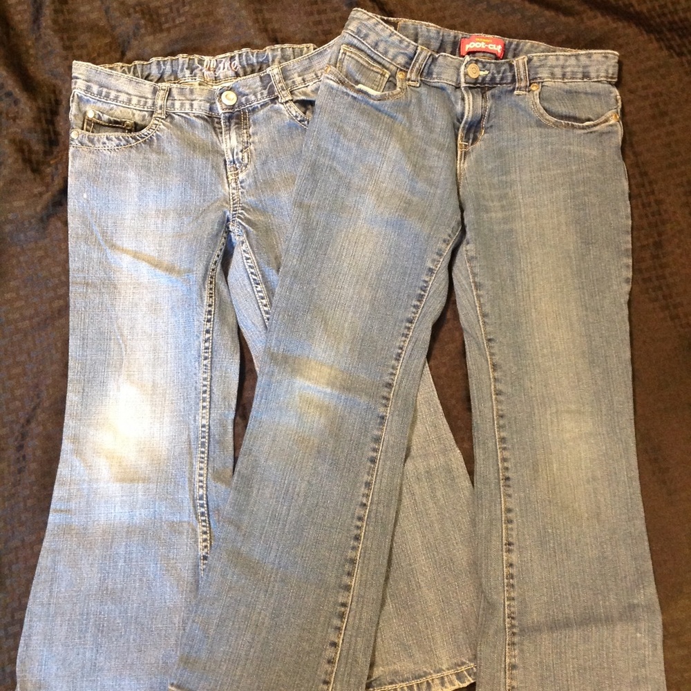 Girls jeans 2 pair